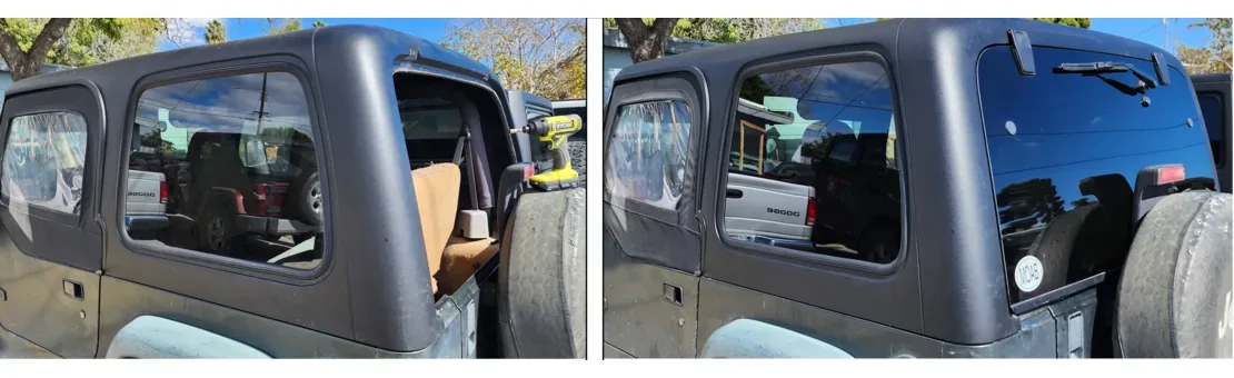 1997-2006 Jeep Wrangler TJ OEM-style hard top